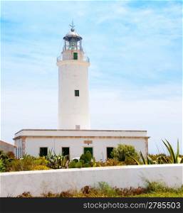 La Mola lighthouse in Formentera in Balearic islands