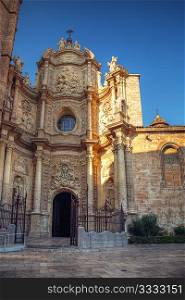 La Seu Cathedral in the Valencia, Spain