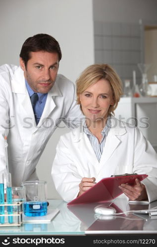 Lab technicians