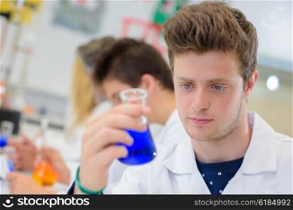 laboratory student