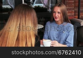 ladies in a cafe