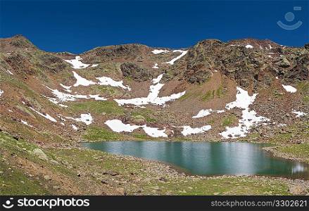 Lago delle marmotte, panorama