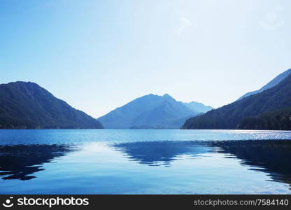 Lake Crescent at Olympic National Park, Washington, USA