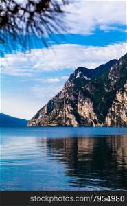 Lake Garda. Lago di Garda, largest Italian lake,North Italy