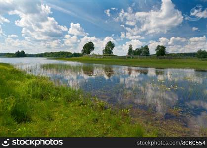 Lake Kenozero . Arkhangelsk region, Russia