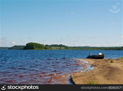 Lake Kenozero . Arkhangelsk region, Russia