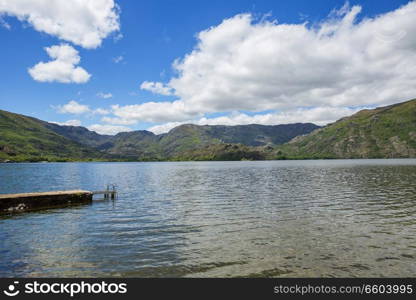 Lake of Sanabria, near Puebla de Sanabria, Castilla y Leon, Spain