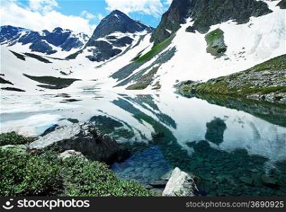 lake on Caucasus