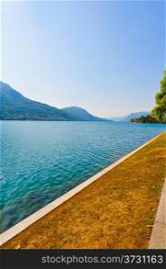 Lake Orta in the Italian Alps