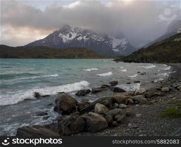 Lake Pehoe, Torres del Paine National Park, Patagonia, Chile