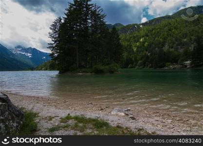 Lake Predil. Province Udine.Italy