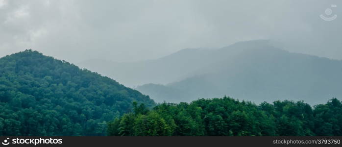 lake santeetlah in great smoky mountains