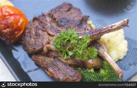 Lamb steak