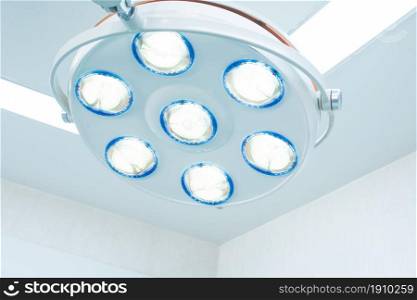Lamp or Light for surgery operation in a theatre of the hospital