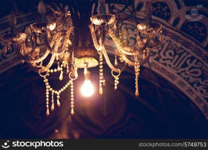 Lamps in the night