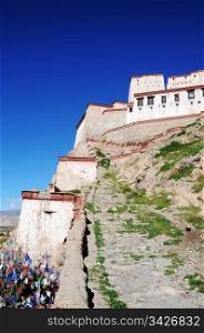 Landmark of a famous ancient Tibetan castle