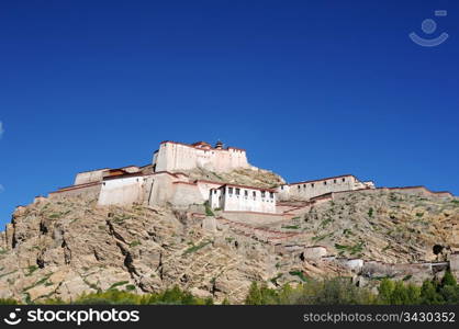 Landmark of a famous ancient Tibetan castle