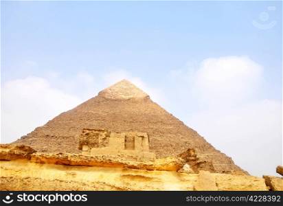 Landmark of the famous Pyramid in Cairo,Egypt