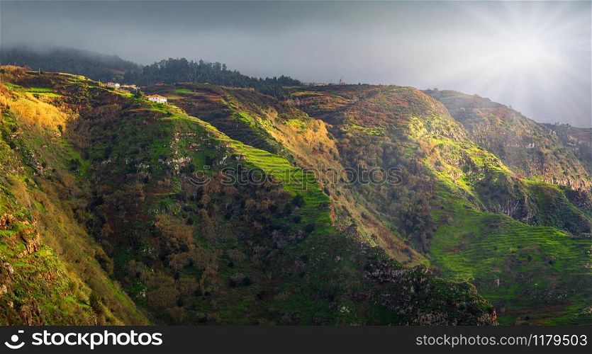 Landscape beauty at Madeira island, Portugal