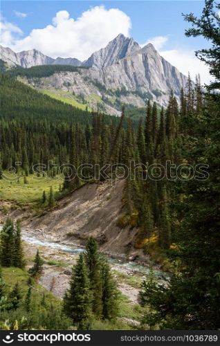 Landscape close to Bow Valley Parkway, Banff National Park, Alberta, Canada