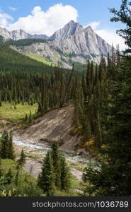 Landscape close to Bow Valley Parkway, Banff National Park, Alberta, Canada