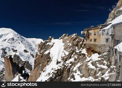 landscape from Aiguille du Midi, Mont Blanc Massif