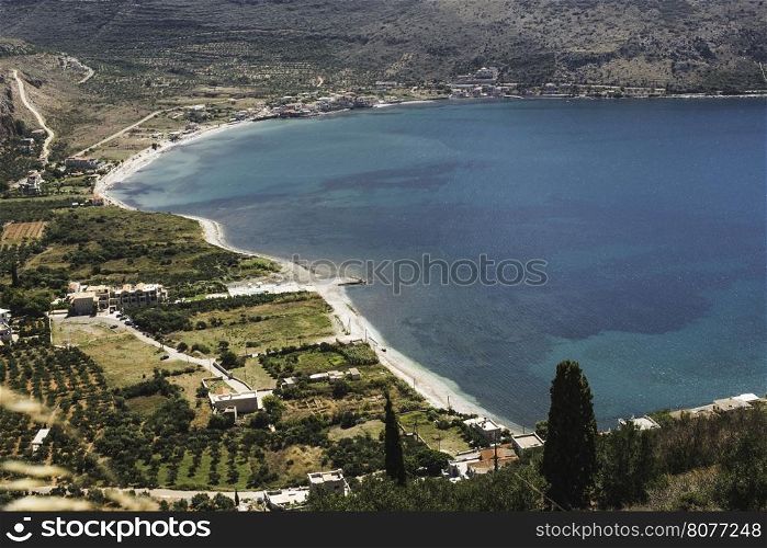 Landscape from Greece. Sea scape