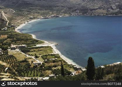Landscape from Greece. Sea scape