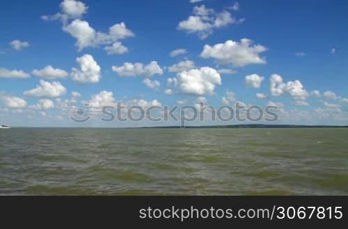 Landscape from the lake Balaton,Hungary