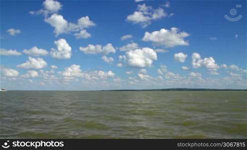 Landscape from the lake Balaton,Hungary