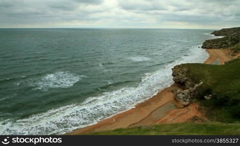 landscape generals beaches. Crimea, Ukraine.