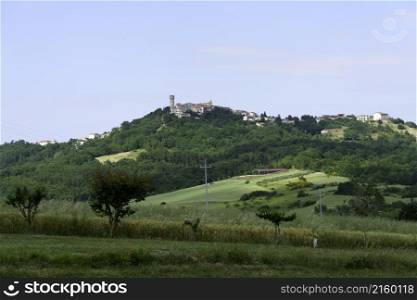 Landscape in Sannio, Molise, near Frosolone, Isernia province, at June