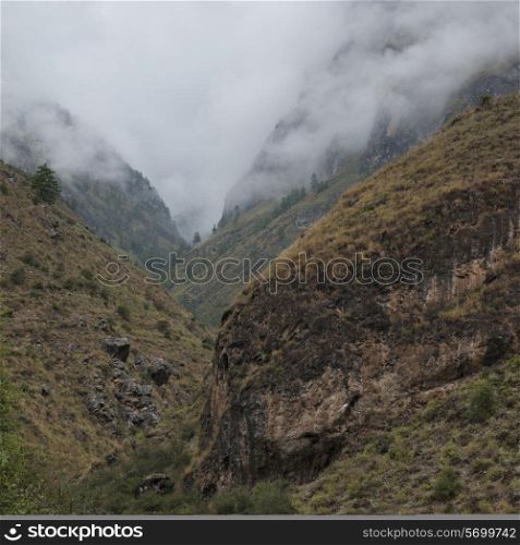 Landscape in Tamchhog Thakhang, Bhutan