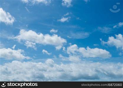 landscape of cloud and blue sky