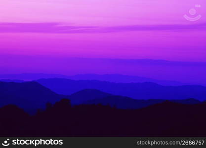 Landscape of mountain