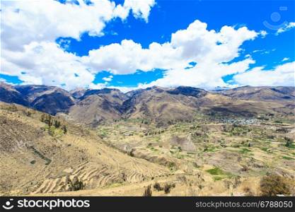 landscape of Peru