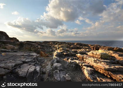 Landscape Of Senjojiki located in Shirahama, Japan