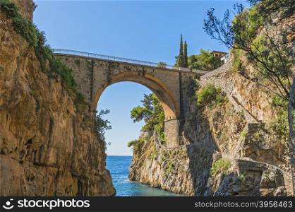 landscape of the divine Amalfi coast in Italy&#xA;
