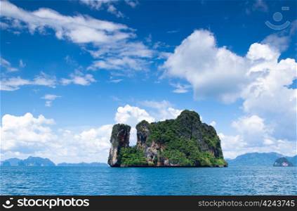 landscape of tropical island Thailand