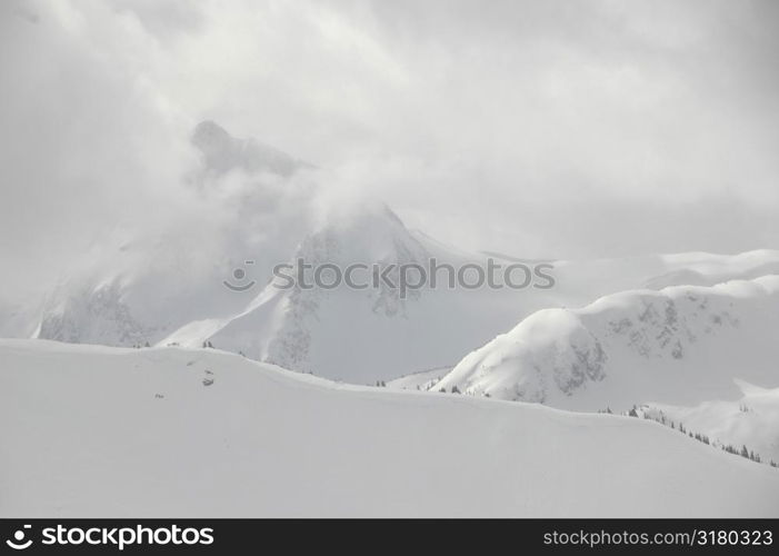 Landscape surrounding Whistler