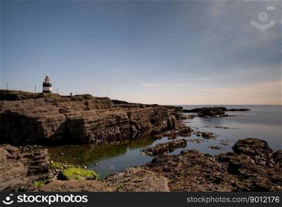 landscape view of Hook Head and the historic lighthouse County Wexford