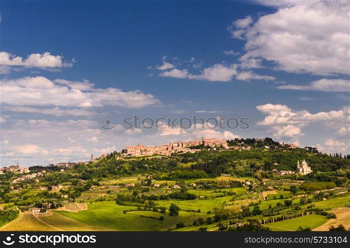landscape view of Tuscany, Italy