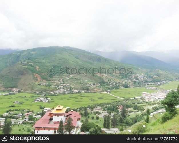 Landscapes in Bhutan