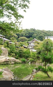 Landscaping and decorate garden japan style, Tokyo, Japan.