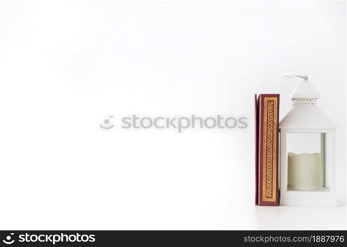 lantern with candle koran. Resolution and high quality beautiful photo. lantern with candle koran. High quality and resolution beautiful photo concept