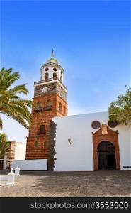 Lanzarote Teguise Nuestra Senora de Guadalupe church in Canary Islands