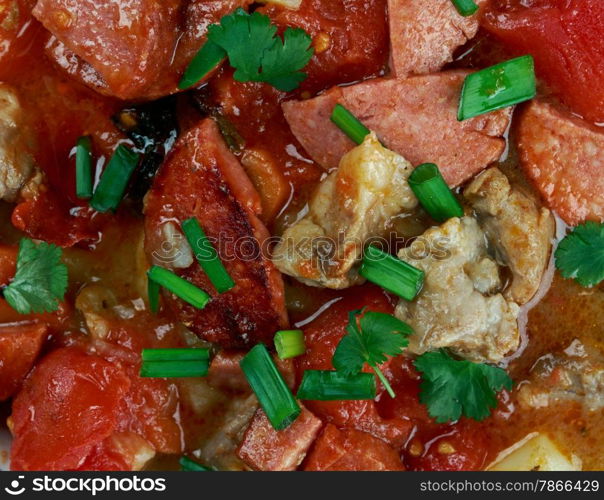 Lapskaus - Norwegian dish made of meat ingredients and vegetables