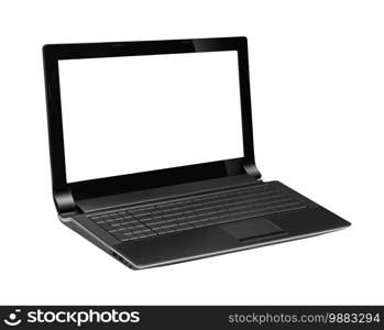 laptop isolated on white background. laptop