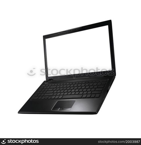 laptop isolated on white background. laptop on white background