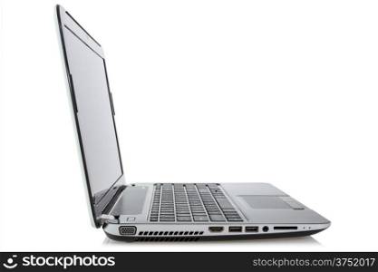 Laptop (notebook) isolated on the white background